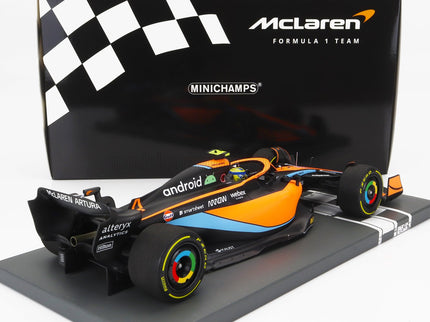 McLAREN | F1  MCL36 TEAM MCLAREN N 4 BAHRAIN GP 2022 LANDO NORRIS | ORANGE LIGHT BLUE
