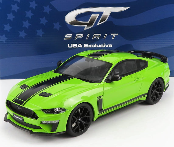 FORD USA | MUSTANG COUPE 5.0 R-SPEC RHD 2020 | LIGHT GREEN BLACK