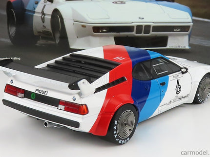 BMW M1 Werksdesign N°6 Procar Series 1979 Nelson Piquet 1:18 Werk83 biela modrá červená