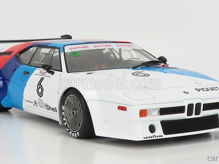 BMW M1 Werksdesign N°6 Procar Series 1979 Nelson Piquet 1:18 Werk83 biela modrá červená