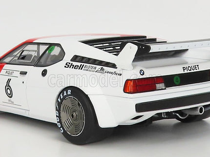 BMW M1 Werksdesign N°6 Procar Series 1979 Nelson Piquet 1:18 Werk83 biela modrá červená