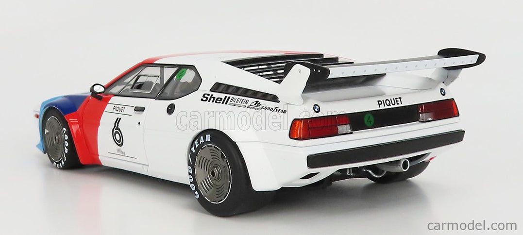 BMW M1 Werksdesign N°6 Procar Series 1979 Nelson Piquet 1:18 Werk83 biela modrá červená