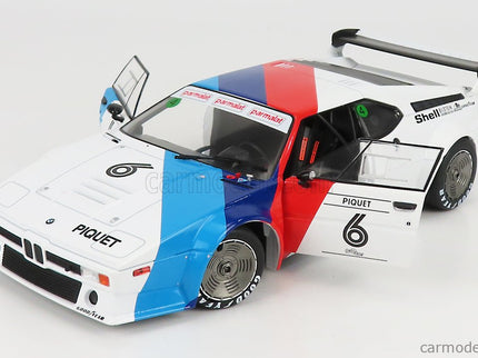 BMW M1 Werksdesign N°6 Procar Series 1979 Nelson Piquet 1:18 Werk83 biela modrá červená