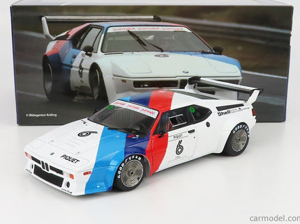 BMW M1 Werksdesign N°6 Procar Series 1979 Nelson Piquet 1:18 Werk83 biela modrá červená