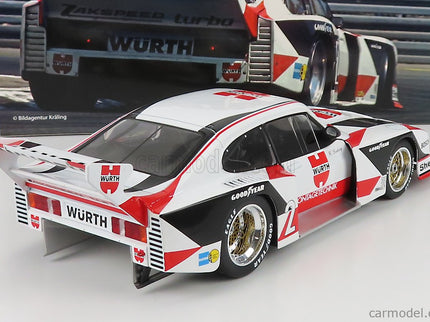 Ford Capri GR.5 Würth N°2 DRM Champion 1981 Klaus Ludwig 1:18 Werk83 biela červená čierna