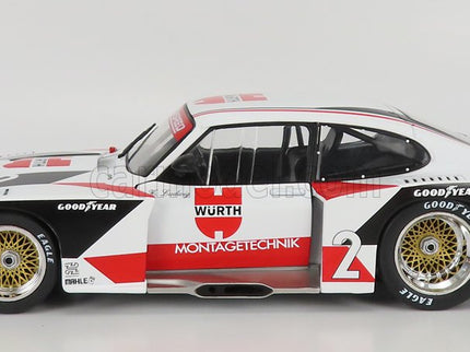 Ford Capri GR.5 Würth N°2 DRM Champion 1981 Klaus Ludwig 1:18 Werk83 biela červená čierna