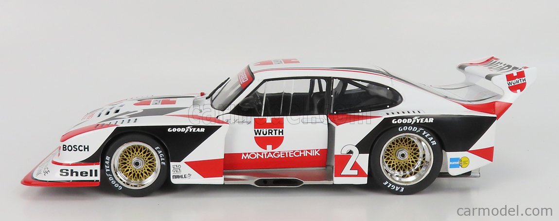 Ford Capri GR.5 Würth N°2 DRM Champion 1981 Klaus Ludwig 1:18 Werk83 biela červená čierna