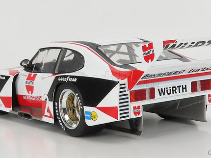Ford Capri GR.5 Würth N°2 DRM Champion 1981 Klaus Ludwig 1:18 Werk83 biela červená čierna