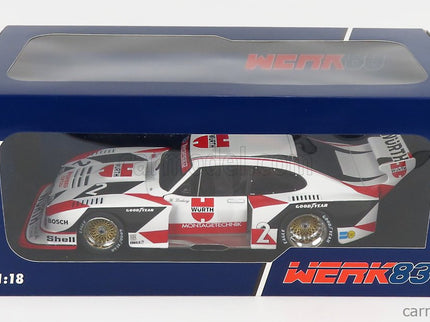 Ford Capri GR.5 Würth N°2 DRM Champion 1981 Klaus Ludwig 1:18 Werk83 biela červená čierna