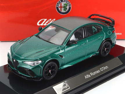 ALFA ROMEO | GIULIA GTAm 2020 - WITH HARD SHOWCASE - EXCLUSIVE CARMODEL | M O N T R E A L GREEN MET