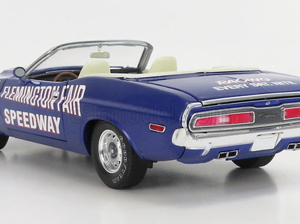 Dodge Challenger Cabriolet Open Official Pace Car Flemington Fair Speedway 1971 1:18 Greenlight fialová