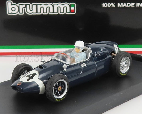 COOPER | F1  T51 N 14 WINNER ITALY GP 1959 STIRLING MOSS - WITH DRIVER FIGURE | BLUE