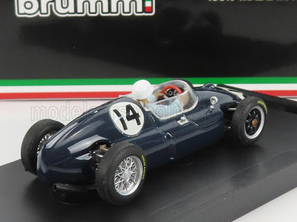 COOPER | F1  T51 N 14 WINNER ITALY GP 1959 STIRLING MOSS - WITH DRIVER FIGURE | BLUE