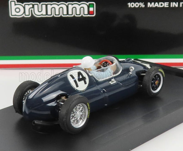 COOPER | F1  T51 N 14 WINNER ITALY GP 1959 STIRLING MOSS - WITH DRIVER FIGURE | BLUE