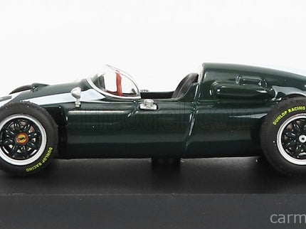 Cooper F1 T51 Climax N°24 Víťaz Monaco GP Jack Brabham 1959 Majster Sveta 1:43 Brumm zelená biela