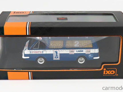 RAF 2203 Minibus Team Rally Lada Service Assistance 1984 1:43 IXO Models modrá biela