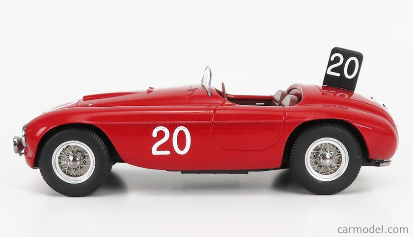 Ferrari 166MM 2.0L V12 N°20 Víťaz Spa Francorchamps 1949 L.Chinetti - J.Lucas 1:18 KK Scale červená