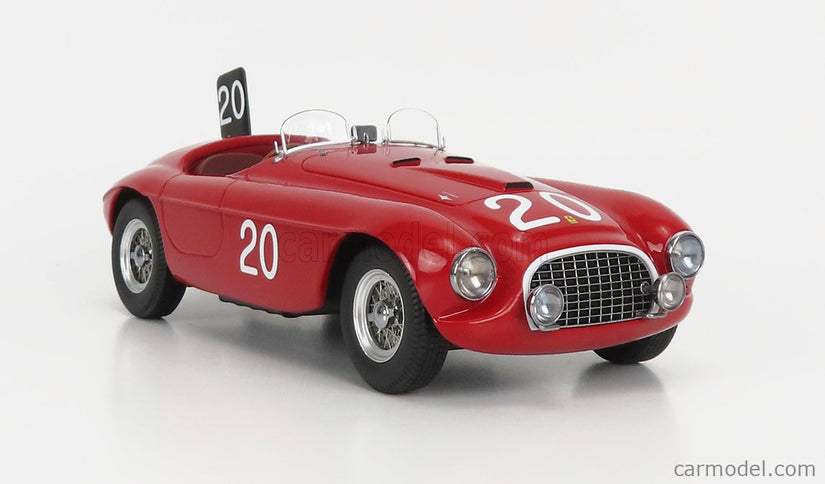 Ferrari 166MM 2.0L V12 N°20 Víťaz Spa Francorchamps 1949 L.Chinetti - J.Lucas 1:18 KK Scale červená