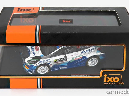 Ford Fiesta WRC N°44 Rally Montecarlo 2021 G.Greensmith - E.Edmondson 1:43 IXO Models modrá biela