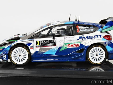 Ford Fiesta WRC N°3 Rally Montecarlo 2021 T.Suninen - M.Markkula 1:43 IXO Models modrá biela