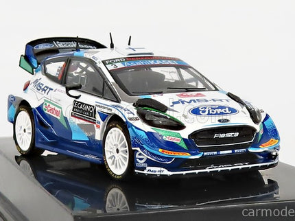Ford Fiesta WRC N°3 Rally Montecarlo 2021 T.Suninen - M.Markkula 1:43 IXO Models modrá biela
