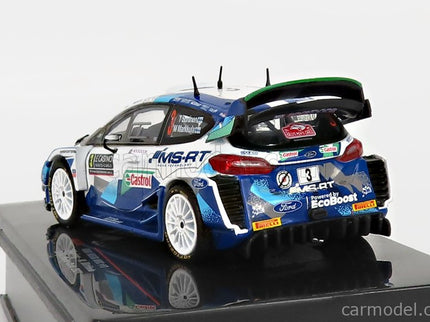 Ford Fiesta WRC N°3 Rally Montecarlo 2021 T.Suninen - M.Markkula 1:43 IXO Models modrá biela