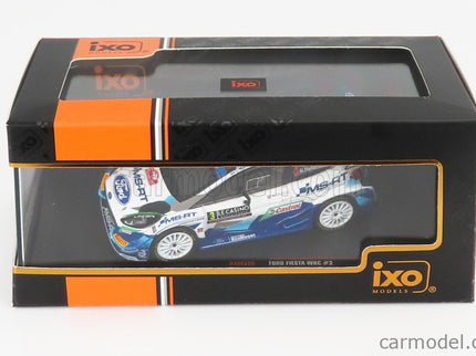 Ford Fiesta WRC N°3 Rally Montecarlo 2021 T.Suninen - M.Markkula 1:43 IXO Models modrá biela