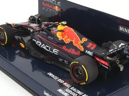 RED BULL | F1  RB18 TEAM ORACLE RED BULL RACING N 11 4th MIAMI GP 2022 SERGIO PEREZ | MATT BLUE YELLOW RED