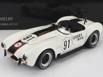 FORD USA | SHELBY COBRA 427 S/C SPIDER ESSEX WIRE N 91 500km BRIDGEHAMPTON 1965 S.SCOTT | WHITE