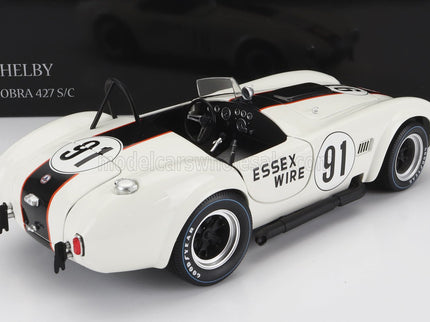 FORD USA | SHELBY COBRA 427 S/C SPIDER ESSEX WIRE N 91 500km BRIDGEHAMPTON 1965 S.SCOTT | WHITE