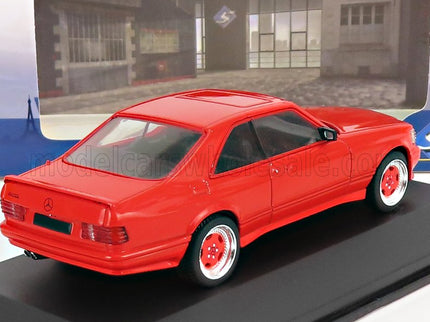 MERCEDES BENZ | S-CLASS 560SEC AMG (C126) WIDE BODY 1990 | RED