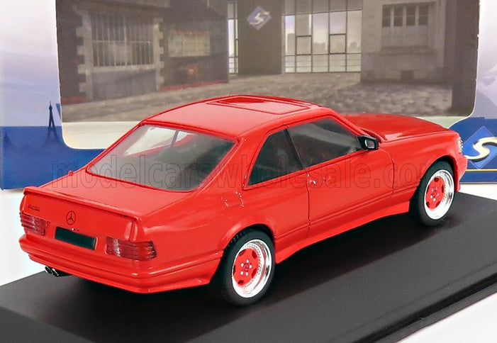 MERCEDES BENZ | S-CLASS 560SEC AMG (C126) WIDE BODY 1990 | RED