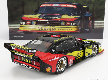 Ford Capri Turbo Zakspeed Gr.5 Mampe N°52 DRM 1978 Hans Heyer 1:18 Werk83 čierna žltá červená
