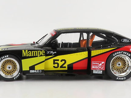 Ford Capri Turbo Zakspeed Gr.5 Mampe N°52 DRM 1978 Hans Heyer 1:18 Werk83 čierna žltá červená