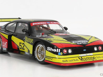 Ford Capri Turbo Zakspeed Gr.5 Mampe N°52 DRM 1978 Hans Heyer 1:18 Werk83 čierna žltá červená