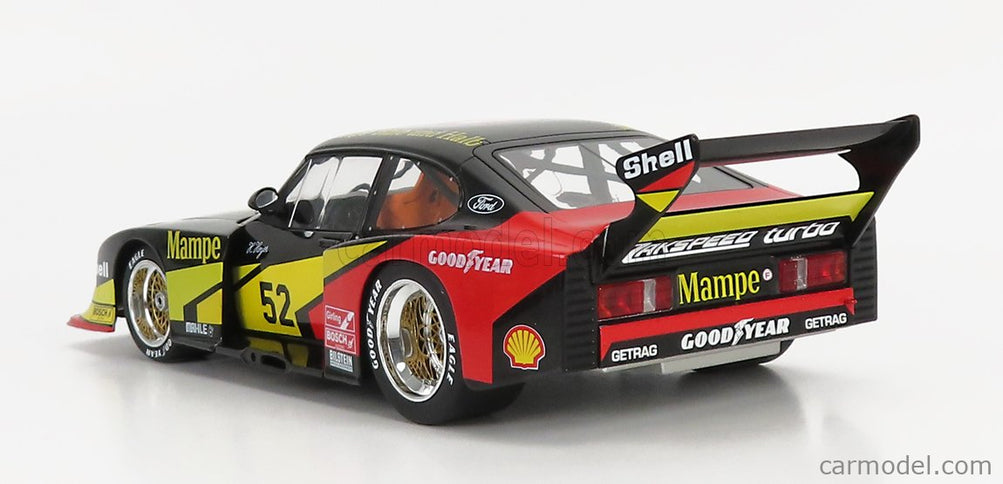 Ford Capri Turbo Zakspeed Gr.5 Mampe N°52 DRM 1978 Hans Heyer 1:18 Werk83 čierna žltá červená