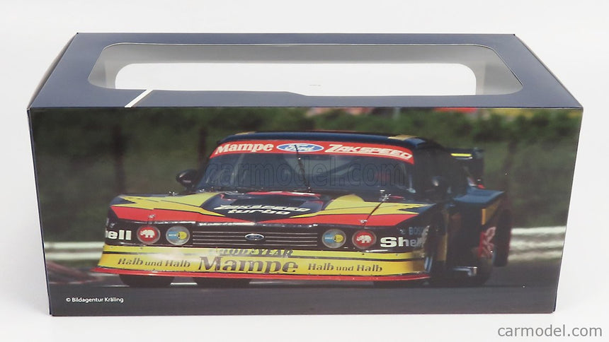 Ford Capri Turbo Zakspeed Gr.5 Mampe N°52 DRM 1978 Hans Heyer 1:18 Werk83 čierna žltá červená