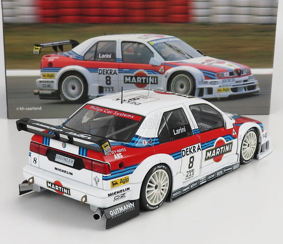 ALFA ROMEO | 155 V6 TI MARTINI RACING N 8 DTM ITC 1995 NICOLA LARINI | WHITE RED BLUE