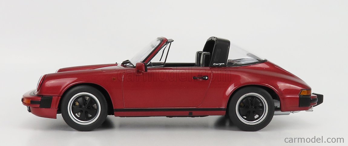 Porsche 911 SC Targa 1983 - With Extra Hard-Top 1:18 KK Scale červená metalická