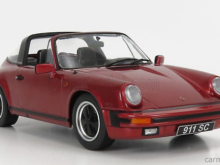 Porsche 911 SC Targa 1983 - With Extra Hard-Top 1:18 KK Scale červená metalická