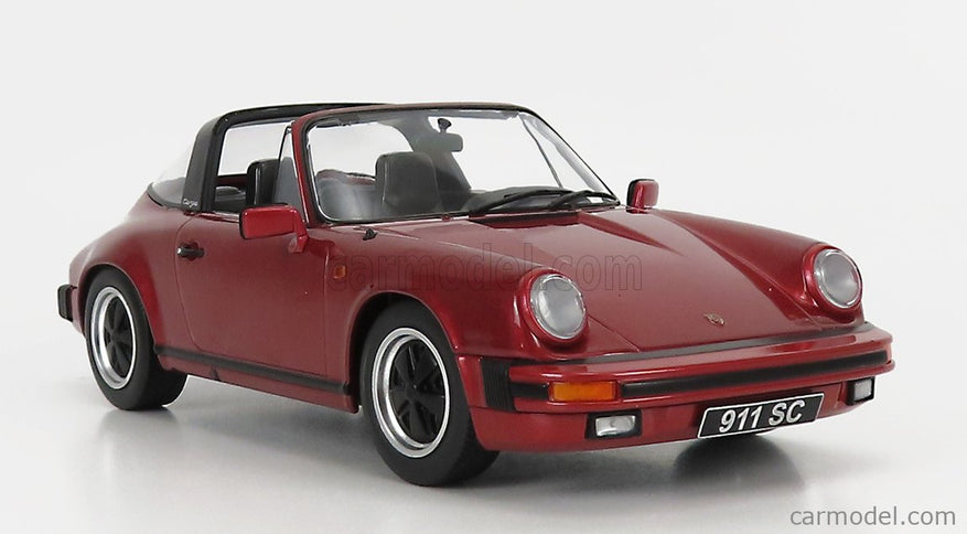 Porsche 911 SC Targa 1983 - With Extra Hard-Top 1:18 KK Scale červená metalická