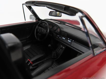 Porsche 911 SC Targa 1983 - With Extra Hard-Top 1:18 KK Scale červená metalická
