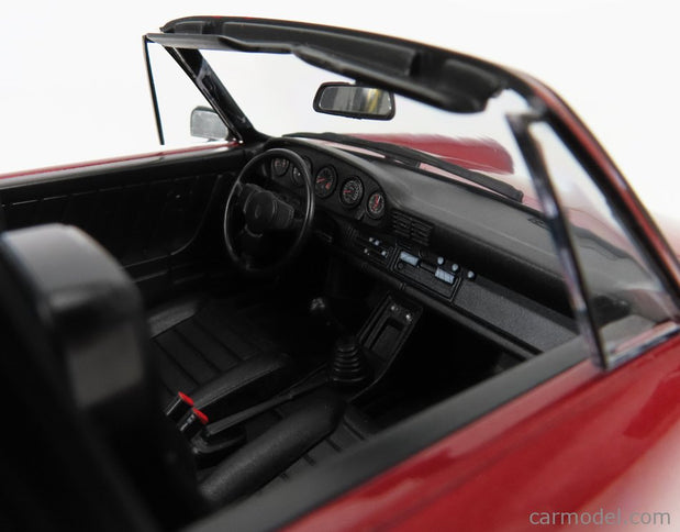 Porsche 911 SC Targa 1983 - With Extra Hard-Top 1:18 KK Scale červená metalická