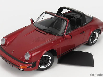 Porsche 911 SC Targa 1983 - With Extra Hard-Top 1:18 KK Scale červená metalická