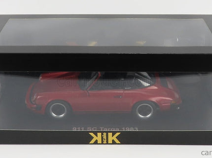 Porsche 911 SC Targa 1983 - With Extra Hard-Top 1:18 KK Scale červená metalická