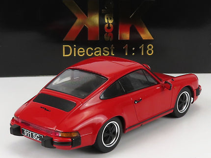 Porsche 911 SC Coupe 1983 1:18 KK Scale červená