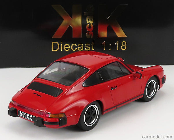 Porsche 911 SC Coupe 1983 1:18 KK Scale červená