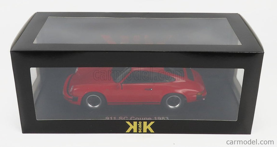 Porsche 911 SC Coupe 1983 1:18 KK Scale červená