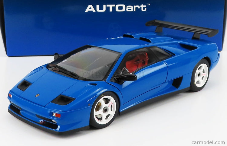 Lamborghini Diablo Svr 1996 1:18 AUTOart modrá Le Mans