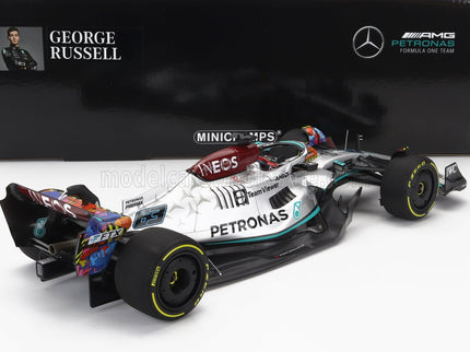 MERCEDES GP | F1 W13E TEAM MERCEDES-AMG PETRONAS F1 N 63 MIAMI GP 2022 GEORGE RUSSELL | SILVER GREEN
